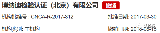 54家iso認證機構被撤銷《認證機構批準書》