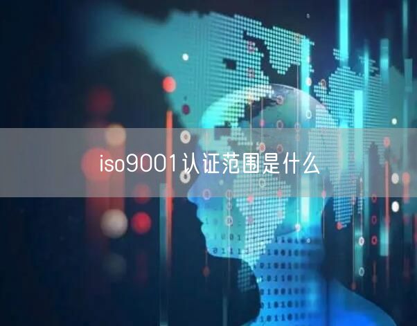 iso9001認證范圍是什么(0)