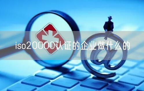 iso20000認證的企業(yè)做什么的(15)